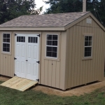 Madison Gable with extra windows and ramp